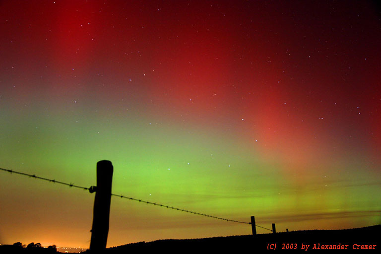Polarlicht �ber Hagen