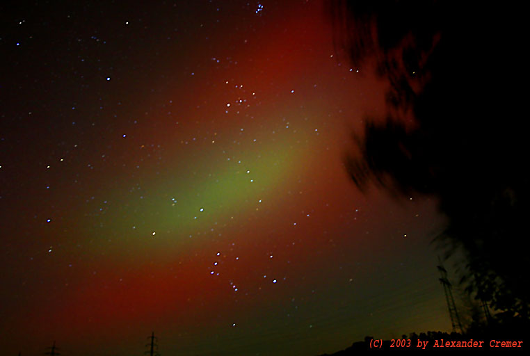 Polarlicht �ber Hagen